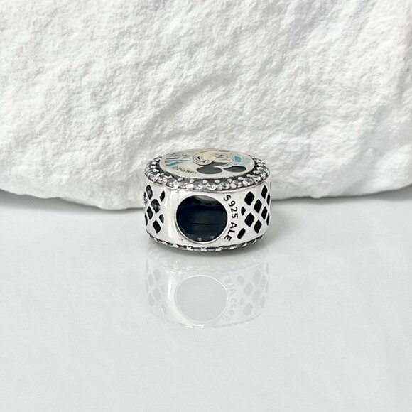 Pandora Disney Riviera Resort Bead Charm S925 Silver Charm - Picture 3 of 3
